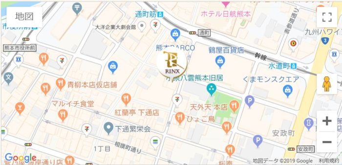 リンクス熊本下通店＿MAP