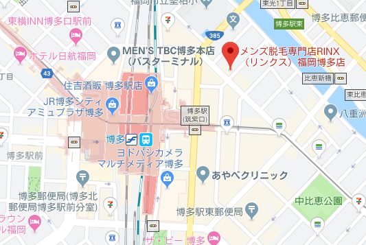 リンクス福岡博多店＿MAP