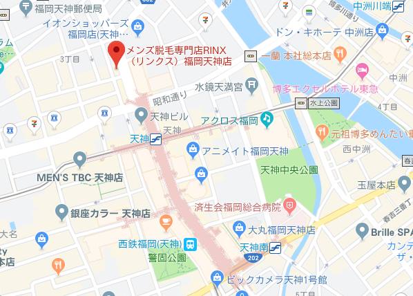 リンクス福岡天神店＿MAP