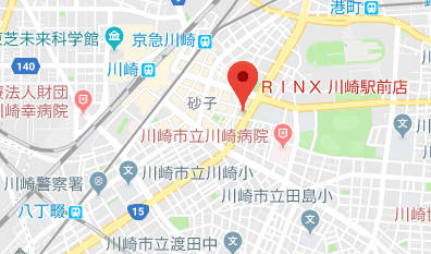 リンクス川崎駅前店地図