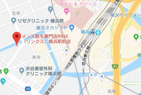 リンクス横浜駅前店地図
