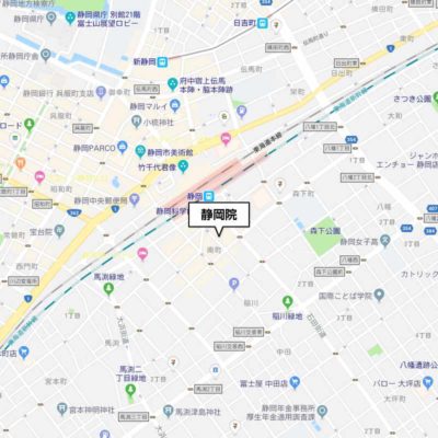 湘南美容クリニック【静岡院】のマップ